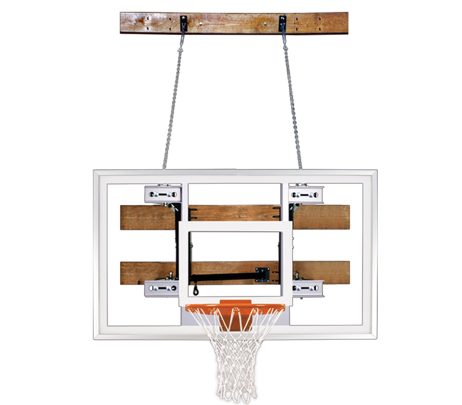 FoldaMount 46 Pro Wall-Mounted Basketball Goal